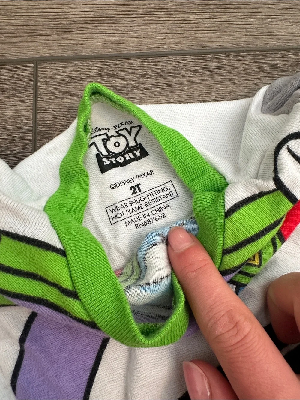 DISNEY Toy Story Buzz Lightyear & Woody Costume Pajama Top (Set Of 2)- Size 2T